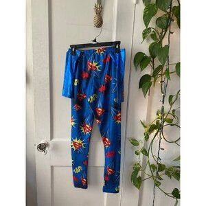 Rubie’s women’s size medium Superman leggings & arm bands